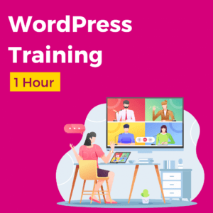 WordPress Training (1 Hour Session)